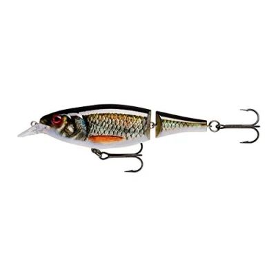 Abbildung von Rapala Unisex Adult X Rap Jointed Shad Angelköder Angelzubehör Zweigeteilter Kunstköder Süßwasser Spinnköder Lauftiefe 1.2 2.4m Fischköder 13cm, 46g Hergestellt in Estland Halloween, Standard