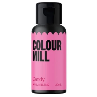 Abbildung von Colour Mill Aqua Blend Candy Lebensmittelfarbe auf Wasserbasis Lebensmittel Farbe Sehr Intensiv, Hoch Konzentriert, Vegan 20 ml