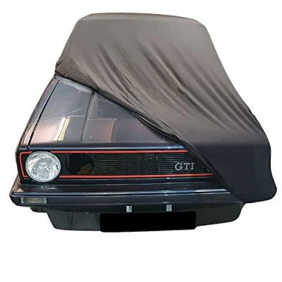 Abbildung von Star Cover Indoor Autoabdeckung kompatibel mit Volkswagen Golf 1 SUPER Soft Stretch