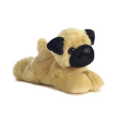 Abbildung von Aurora World 31369 Mini Flopsie Mr. Pugster Mops,ca. 20,5cm, Bunt