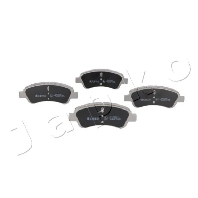 Abbildung von JAPKO 500051 Bremsbelagsatz Vorderachse PEUGEOT: 207 Schrägheck, 206 2008 Kombi, CITROËN: C4 I C2 DS3 Schrägheck