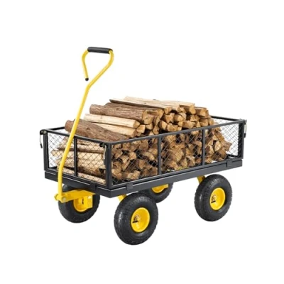 Abbildung von VEVOR Bollerwagen Transportwagen Gartenwagen Gerätewagen Handwagen 965x560x535mm