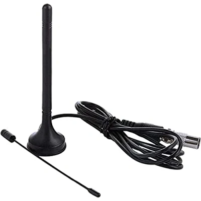 Abbildung von TV Antenne, Indoor DVB T Fernseher DTA 180, tragbare Antenne für Innen und Außenbereich, Freeview unterstützt 1080P VHF/UHF Signale