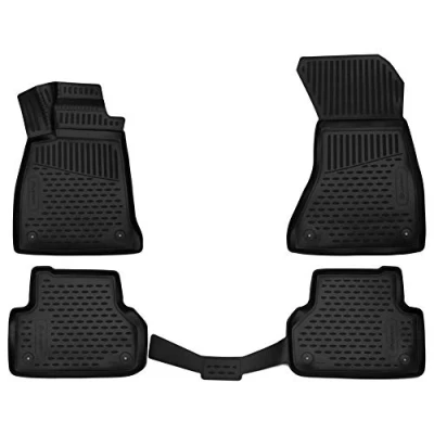 Abbildung von Element 3D Passgenaue Premium Antirutsch Gummimatten Fußmatten Audi A5 03/2016 &gt; 4WD Allradantrieb
