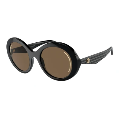 Abbildung von Giorgio Armani Sonnenbrille, Damen, Größe: 53, Black