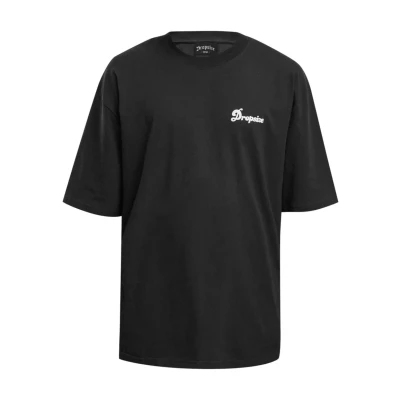 Abbildung von Dropsize GROW RICH Tshirt print, Herren, Größe: Large, Washed black