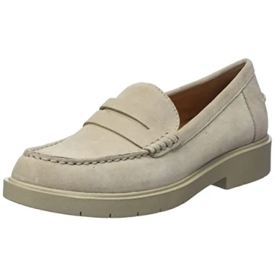 Abbildung von Geox D Spherica Slipper, Damen, Größe: 39.5, Sand Veloursleder
