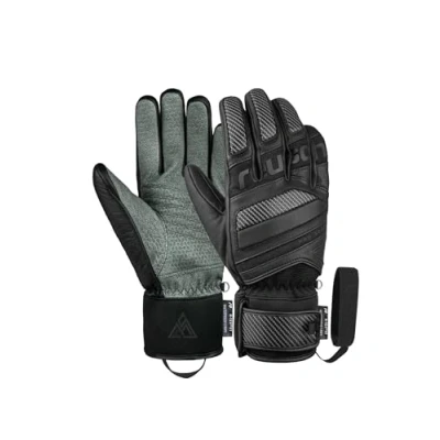 Abbildung von Reusch Erwachsene Fingerhandschuhe Marco Schwarz extra warm, Winddicht, atmungsaktiv