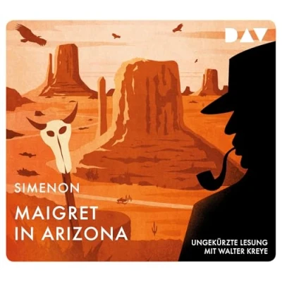 Abbildung von Maigret in Arizona: 32. Fall. Ungekürzte Lesung mit Walter Kreye (4 CDs) (Georges Simenon)