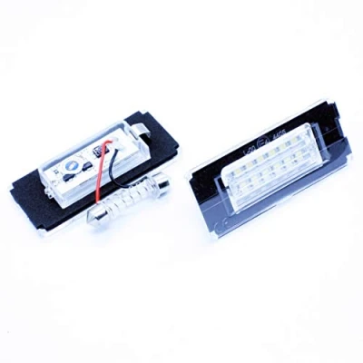 Abbildung von 2x LED Kennzeichenbeleuchtung Mini R56 R57 R58 R59 COOPER ONE CANBUS