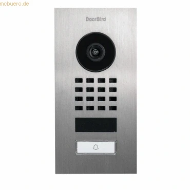 Abbildung von DoorBird D1101V IP Video Türstation Unterputz Edelstahl V2A