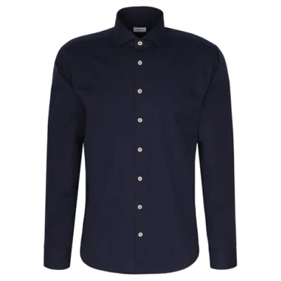 Abbildung von Seidensticker Herren Casual Hemd, Blau, 38