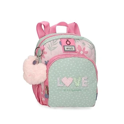 Abbildung von Enso Love Ice Cream Kleiner Rucksack, grün, 19 x 23 8 cm, Polyester, 3,5 l, Talla única, Rucksack