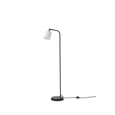 Abbildung von New Works Stehlampe Material, opalweiß, Glas, Höhe 125 cm