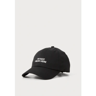 Abbildung von BOSS Derrel Slogan Cap, Herren, Größe: One Size, Black