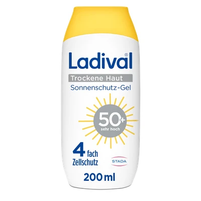 Abbildung von Ladival Trockene Haut Sonnenschutz lotion Lsf50+ 200 ml