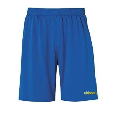 Abbildung von uhlsport Kinder Center Basic Shorts, azurblau/limonengelb, 140