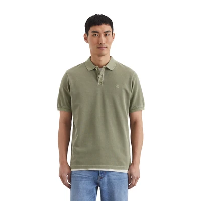 Abbildung von Marc O&#039;Polo Regular Poloshirt, Herren, Größe: XL, Oak ash