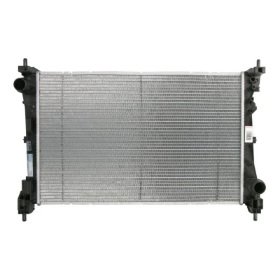Abbildung von NRF 550080A Kühler, Motorkühlung Aluminium 620 416 34 Kühlrippen mechanisch gefügt ALFA ROMEO: MiTo, FIAT: Punto III Schrägheck