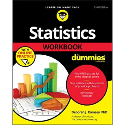 Abbildung von Statistics Workbook For Dummies with Online Practice, 2nd Edition