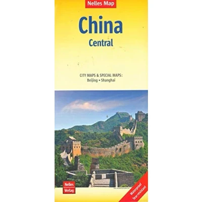 Abbildung von Nelles Map Landkarte China: Central: 1:1.750.000 reiß und wasserfest; waterproof and tear resistant; indéchirable et imperméable; irrompible &amp; impermeable (Nelles Map: Strassenkarte)