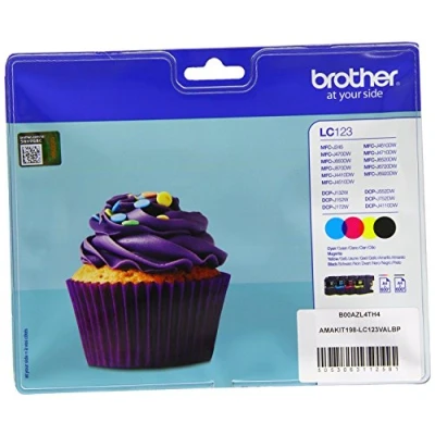Abbildung von Brother LC 123 Patronen Multipack
