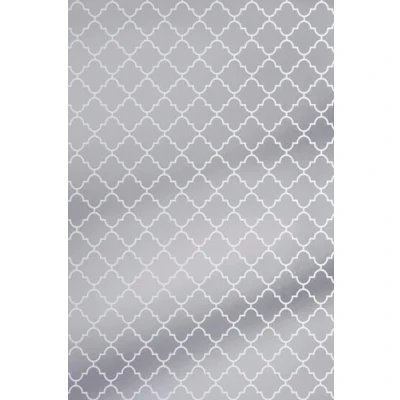 Abbildung von d c fix Klebefolie Metallic Ornament selbstklebende Folie wasserdicht realistische Deko für Möbel, Tisch, Schrank, Tür, Küchenfronten Möbelfolie Dekofolie Tapete 45 cm x 1,5 m