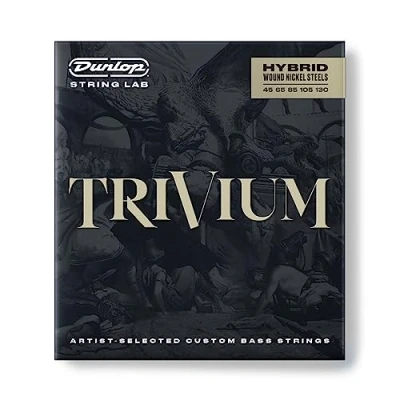 Abbildung von DUNLOP E Gitarrensaiten Trivium Hybrid Wound nickel 45 130