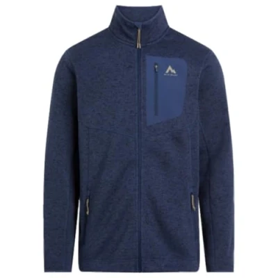 Abbildung von McKinley Skeena III Herren Unterjacke, 913 Melange/Navy, 4XL