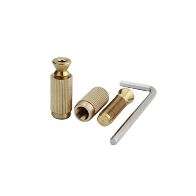 Abbildung von Guyker Tremolo Bridge Studs &amp; Anchors Posts, Mounting Bolt Screw Inserts Compatible with GE1996T / 510TS System gold