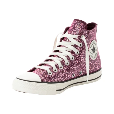 Abbildung von Converse Chuck Taylor ALL STAR Glitter Sneaker high, Damen, Größe: 37, Orchid abyss/egret/black Textil/synthetik
