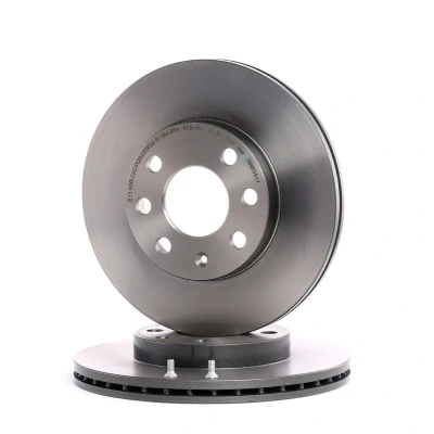 Abbildung von BREMBO COATED DISC LINE 09.8635.11 Bremsscheibe 240 20 4 innenbelüftet beschichtet mit Schrauben OPEL: Corsa C Schrägheck, С Kastenwagen