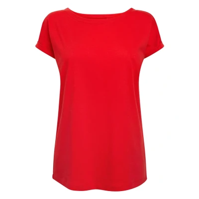 Abbildung von Next CAP Sleeve Tshirt basic, Damen, Größe: 36, Red