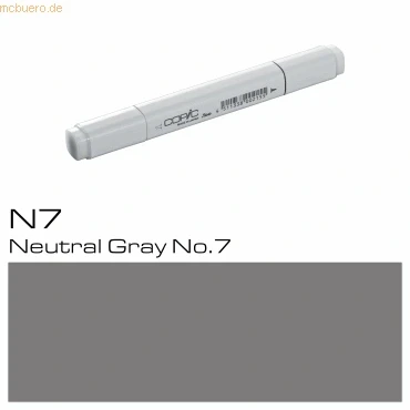 Abbildung von 3 x Copic Marker N7 Neutral Gray