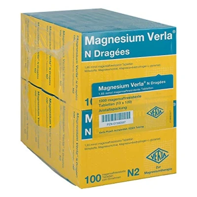 Abbildung von Magnesium Verla N Dragees 1000 St