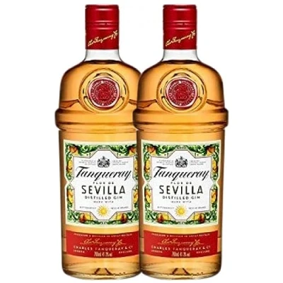 Abbildung von Gin Tanqueray Flor de Sevilla Rakete Flasche 1 L (Schachtel mit 2 von L)