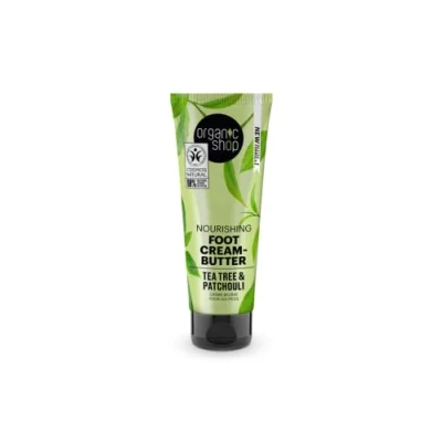 Abbildung von Organic Shop Nourishing Foot Cream Butter Tea Tree &amp; Patchouli 75