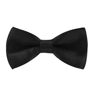 Abbildung von axy Kinderfliege Kinder Jungen Fliege gebunden 10 x 5 cm bereits gebunden, verstellbar, glänzend, Seidenlook