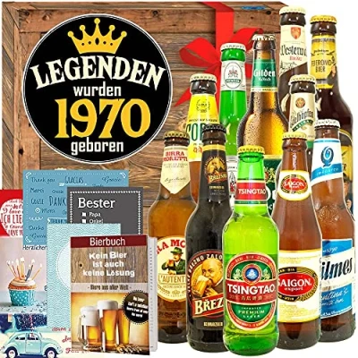 Abbildung von Legenden 1970 ++ 12x Bier Welt und DE Geschenke
