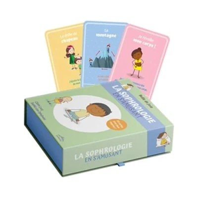 Abbildung von Coffret Bulle de joie La sophrologie en s’amusant, dès 6 ans: 50 cartes pour bien respirer !