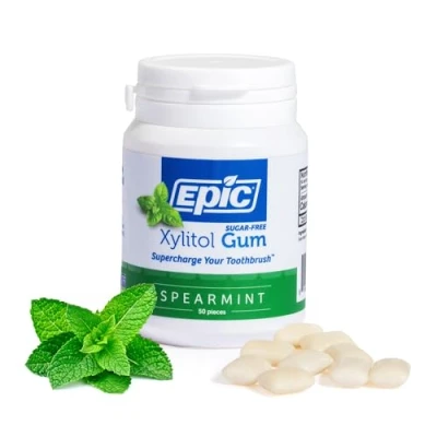 Abbildung von Xylitol Sweetened Spearmint Gum 50 Ct by Epic Dental