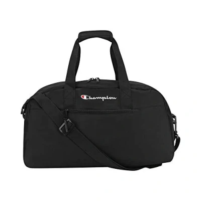 Abbildung von Champion Logo Duffel Bag, Schwarz/Scarlet, Einheitsgröße