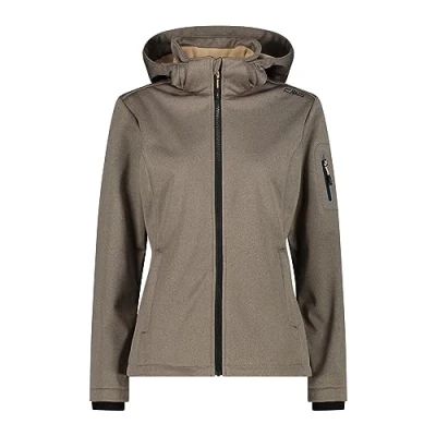 Abbildung von CMP ZIP Softshelljacke beige, Damen, Größe: 50, Beige