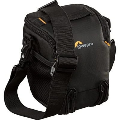 Abbildung von Lowepro Adventura TLZ 30 III, Camera Shoulder Bag with Adjustable/Removable Strap, for Mirrorless Camera, Compatible Sony Alpha 7 Series and Canon Rp, Black