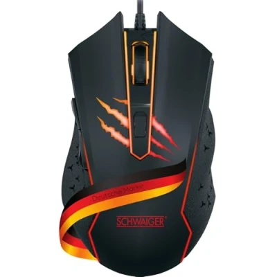 Abbildung von Schwaiger GM3000 Gaming Maus (kabelgebunden, farbwechselnde Hindergrundbeleuchtung)