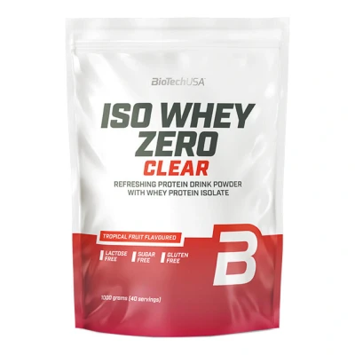 Abbildung von BioTech Iso Whey Zero Clear Tropische Früchte