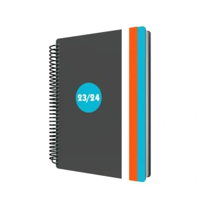 Abbildung von Collins Debden Delta Academic 202324 A5 Tagesansicht, Jahreskalender, Planer, Schule, Hochschule oder Universität, Term Journal August 2023 bis 2024 Blau FP51M.60 2324