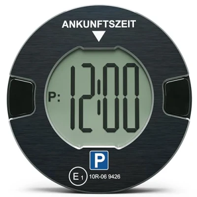Abbildung von OOONO elektronische Parkscheibe Park Automatische Parkscheibe, digitale Parkuhr Blau