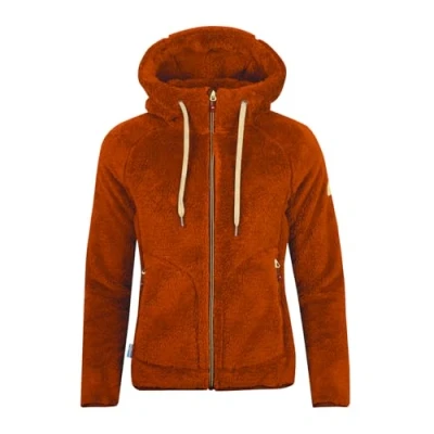 Abbildung von Westfjord Glymur Fleecejacke, Damen, Größe: XL, Rust