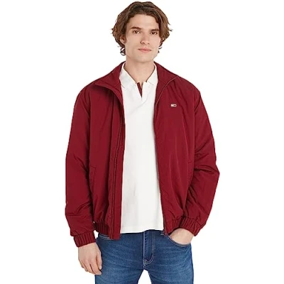 Abbildung von Tommy Jeans Essential Padded Jacket Winterjacke, Herren, Größe: Medium, Rouge
